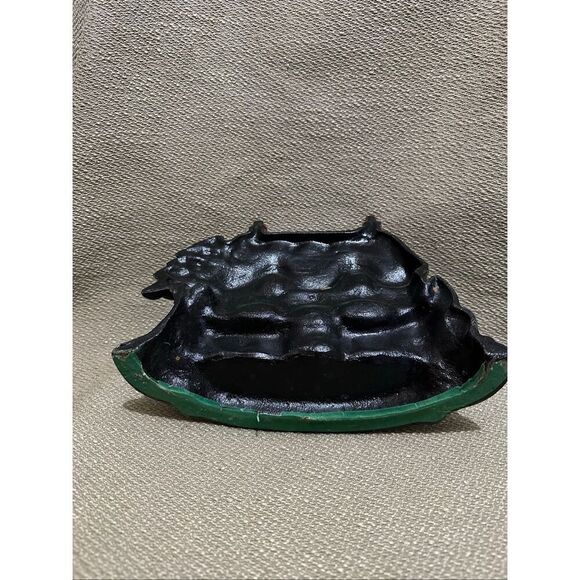 Vintage Cast Iron English Cottage With Thatched Roof Doorstop Heavy 11” - Picture 6 of 9